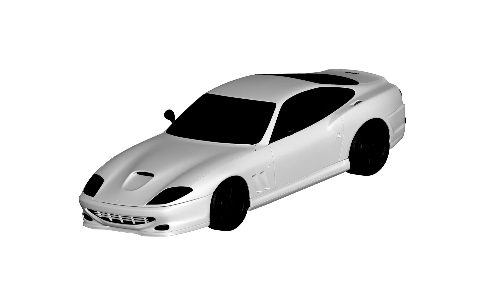 Ferrari 550 3D model_0