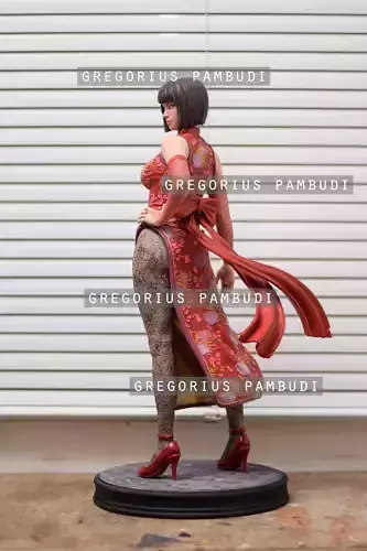 Tekken Anna Williams Fan Art Statue 3d Printable