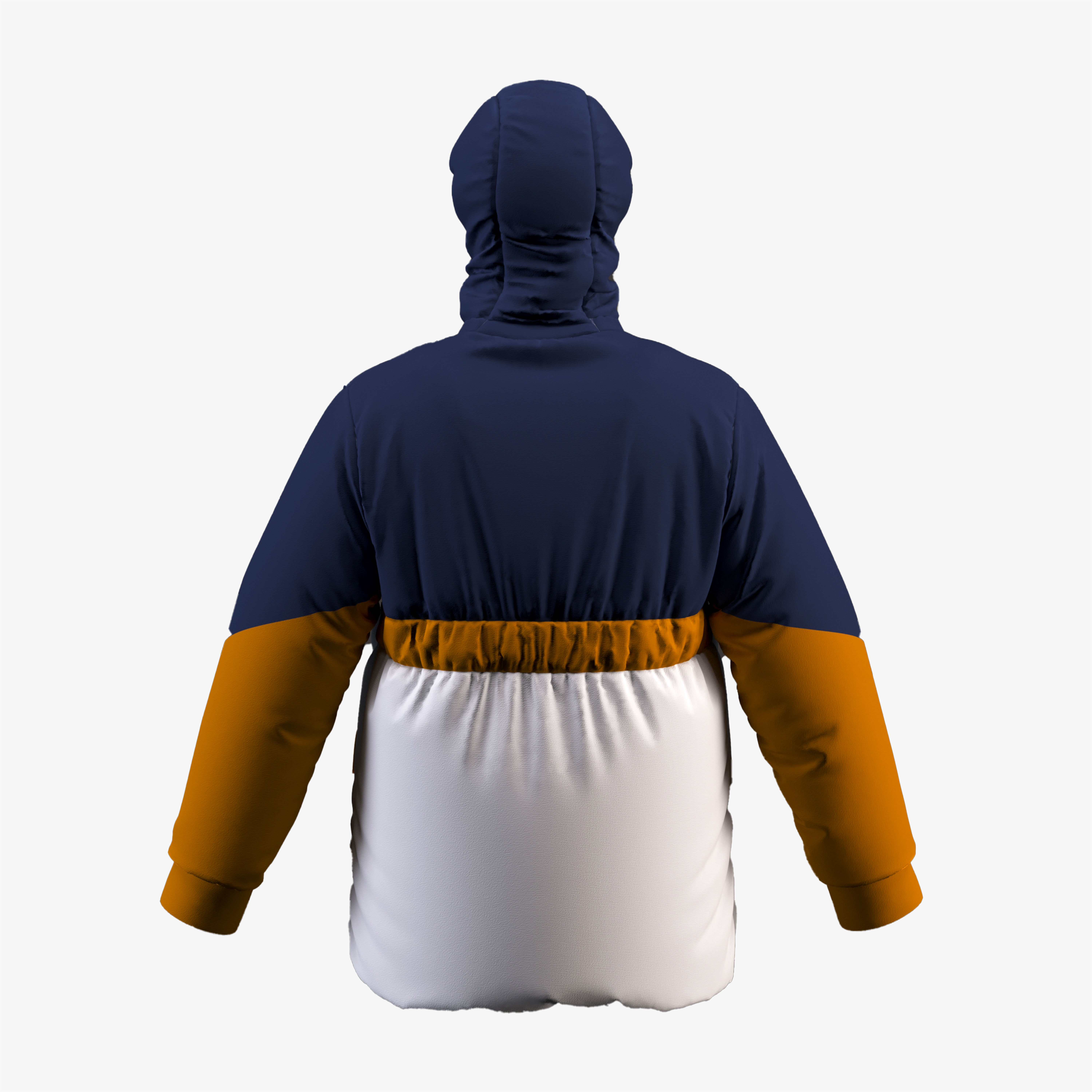 Ski clothing   -ski jacket  - ZPRJ -FBX-OBJ-MTL-TEXTURES 3D model_5