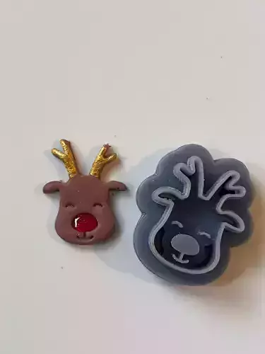 Reindeer - Polymer Clay Cutter