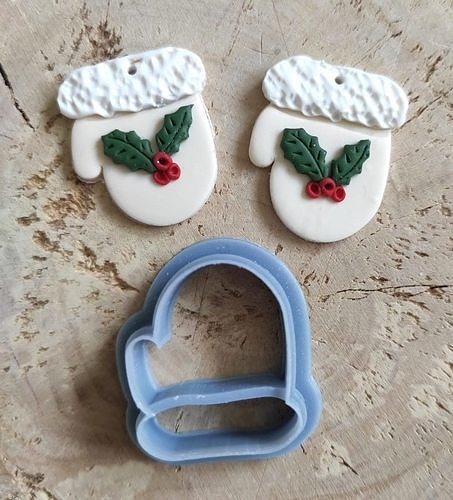 Glove - Polymer Clay Cutter 3D model