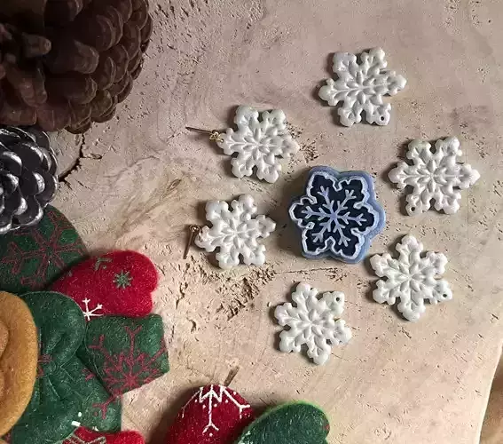 Snowflake - Polymer Clay Cutter