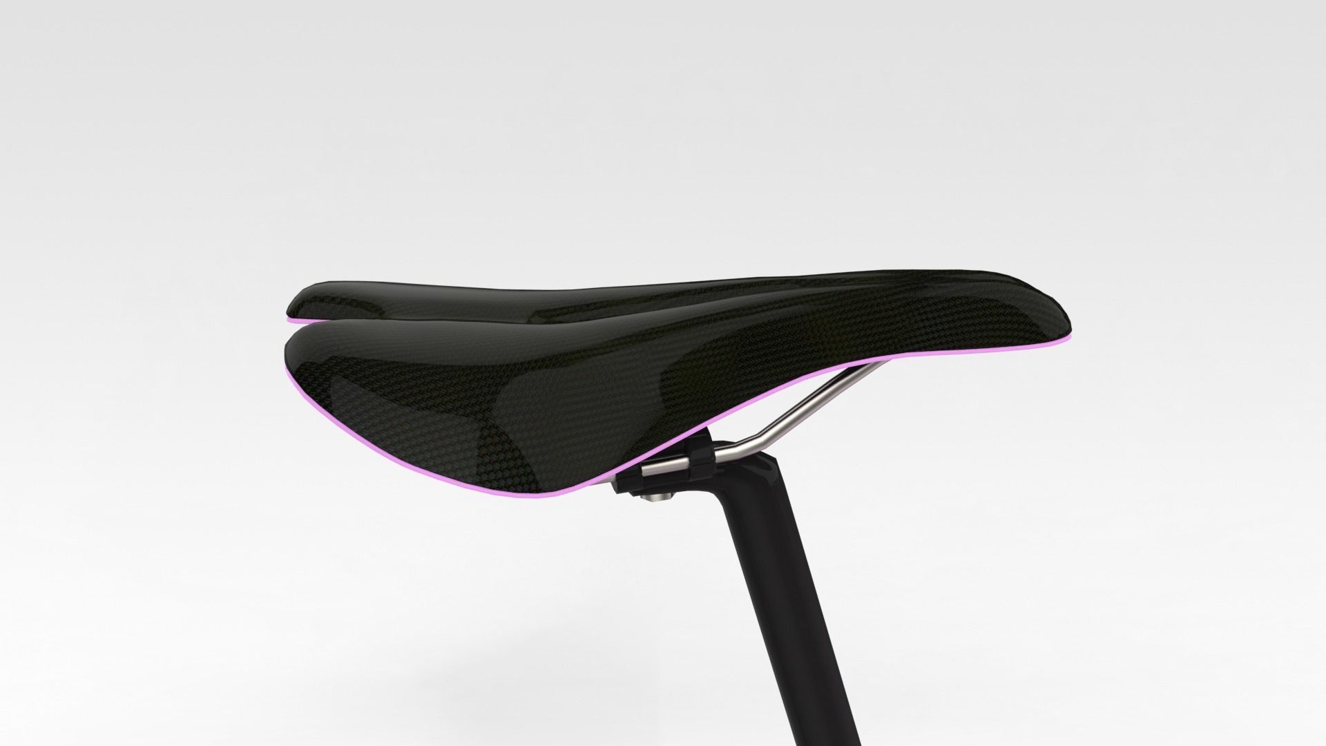 Racing Bicycle - Pink 3D model_4