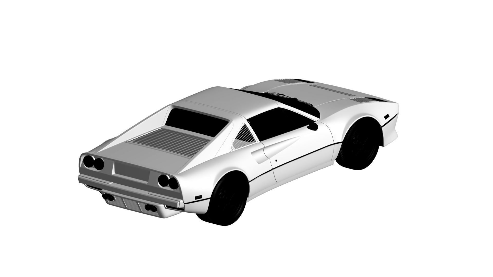 ferrari 308 3D model_1