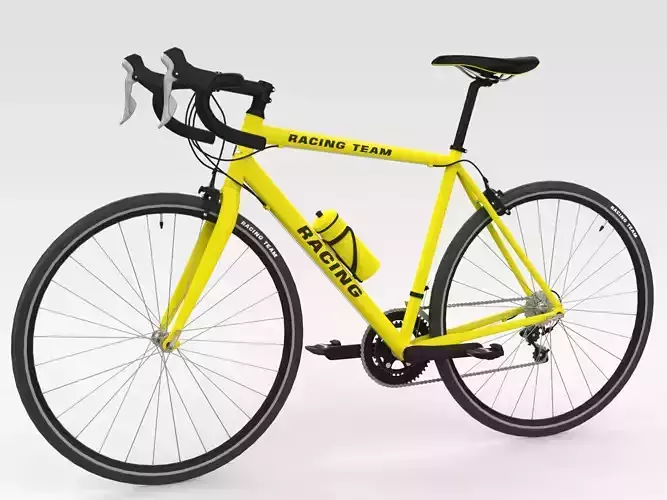 Racing Bicycle - Yellow