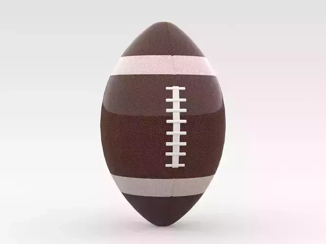 Rugby Ball 3D model