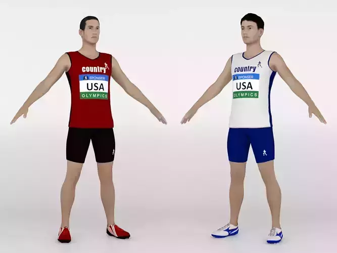 Athletic Runners 03 and 04