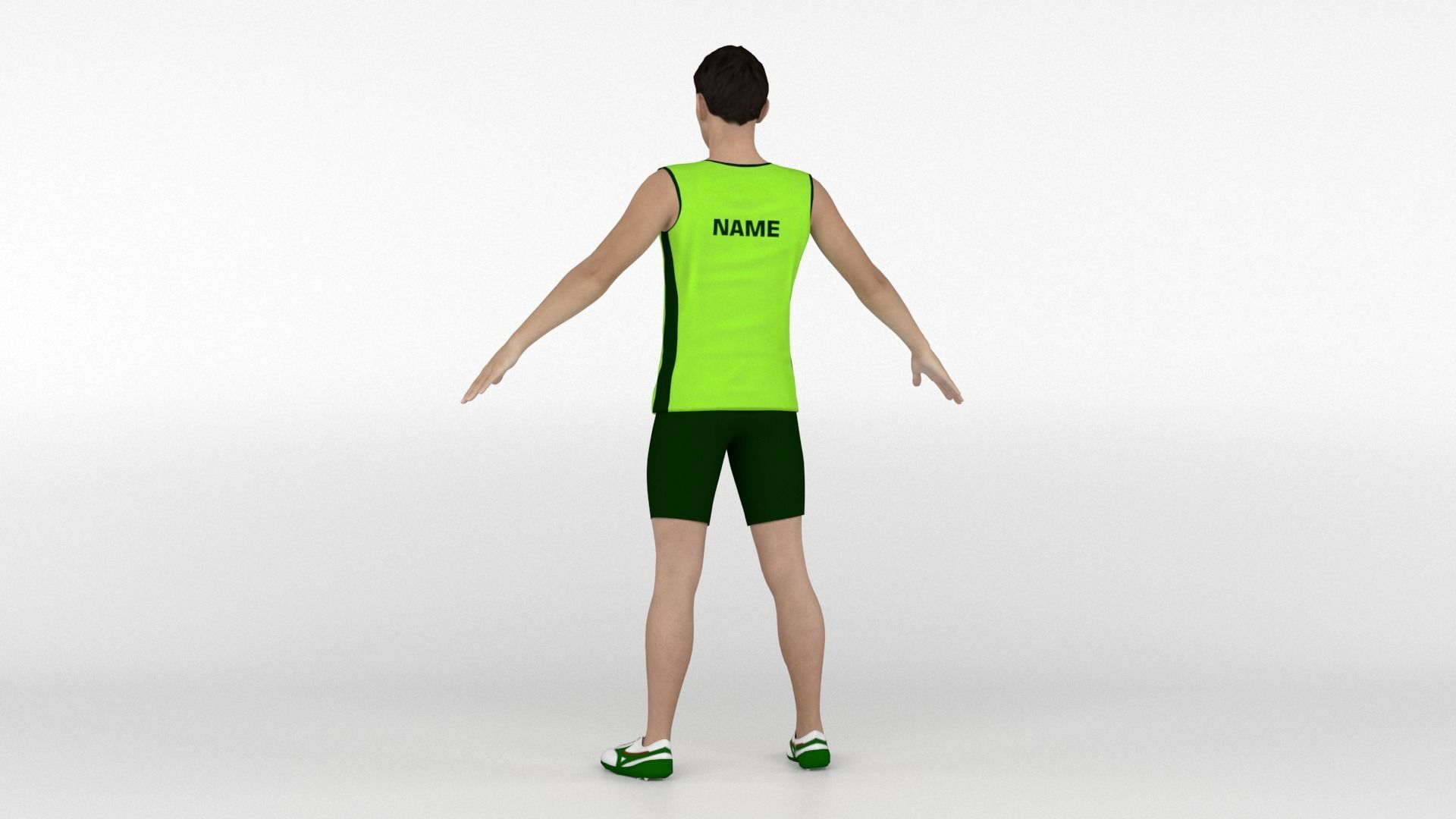 Athletic Runners 05 and 06 3D model_3