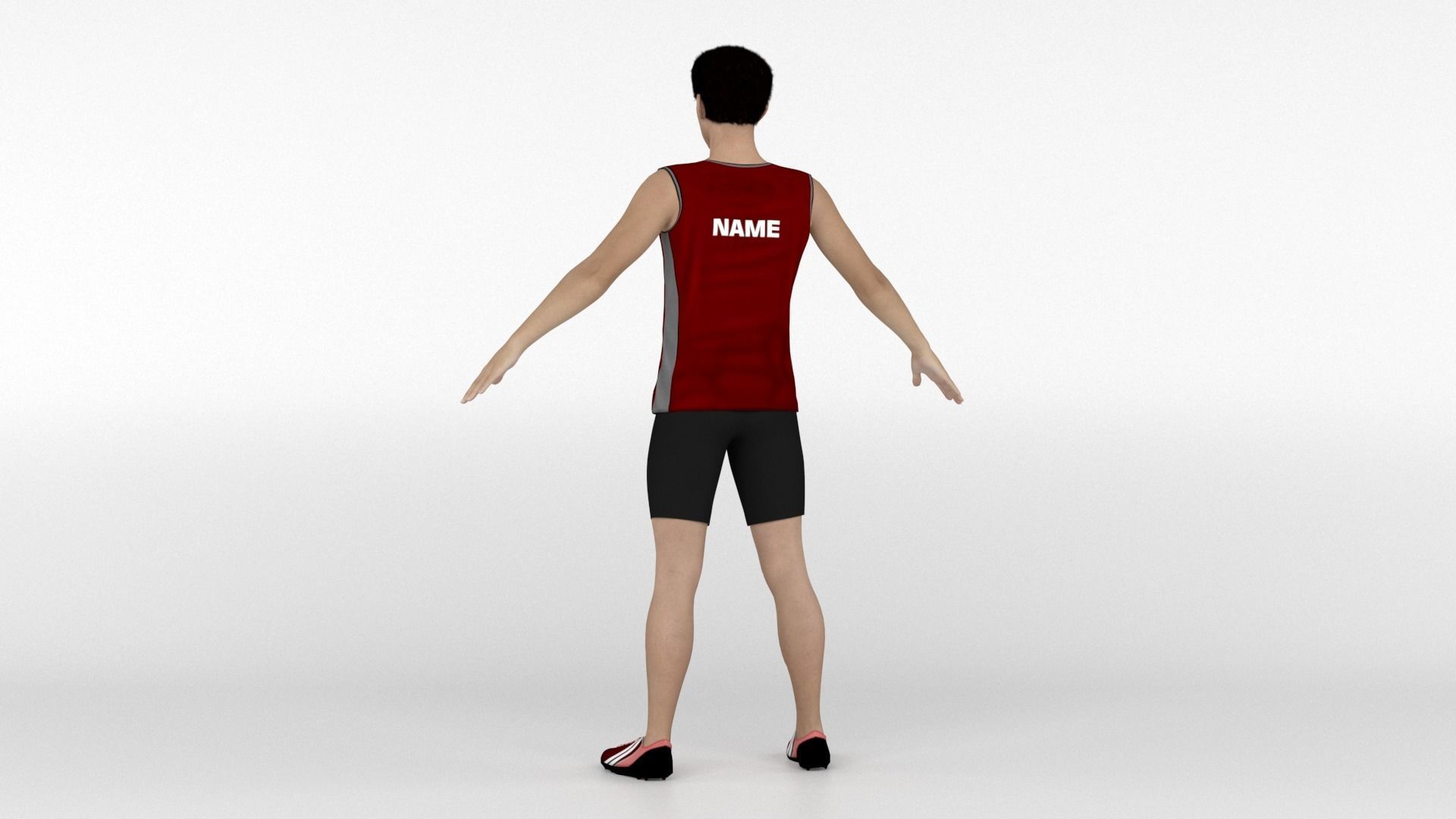 Athletic Runners 05 and 06 3D model_9