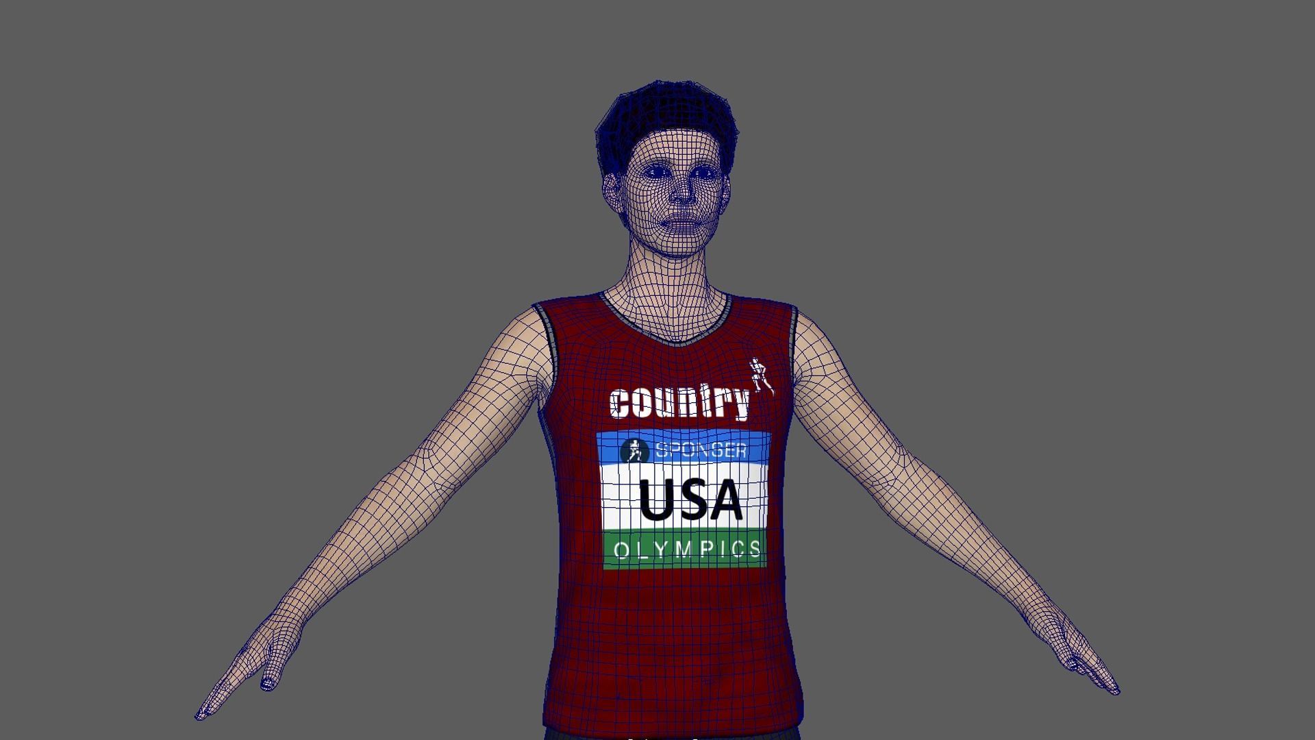 Athletic Runners 05 and 06 3D model_14