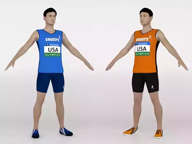 Athlete Runner 07 and 08