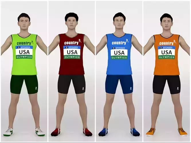 Athletic Runners 4 in 1