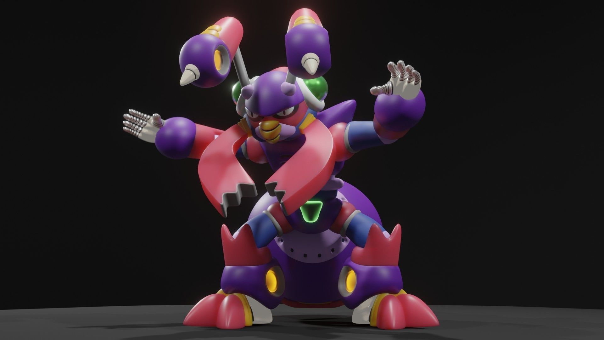 Gravity Antonion 3D model_7