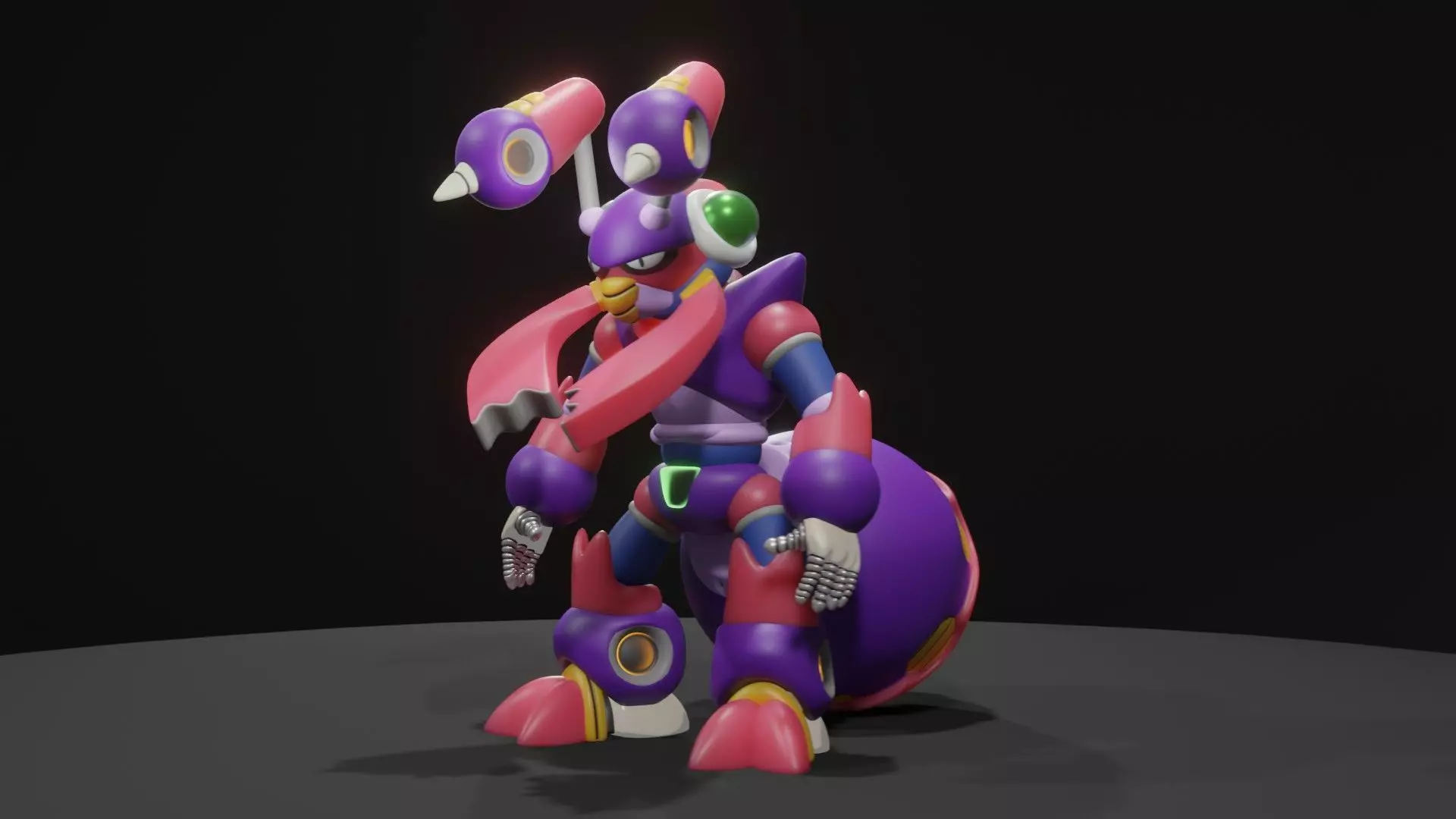 Gravity Antonion 3D model_0