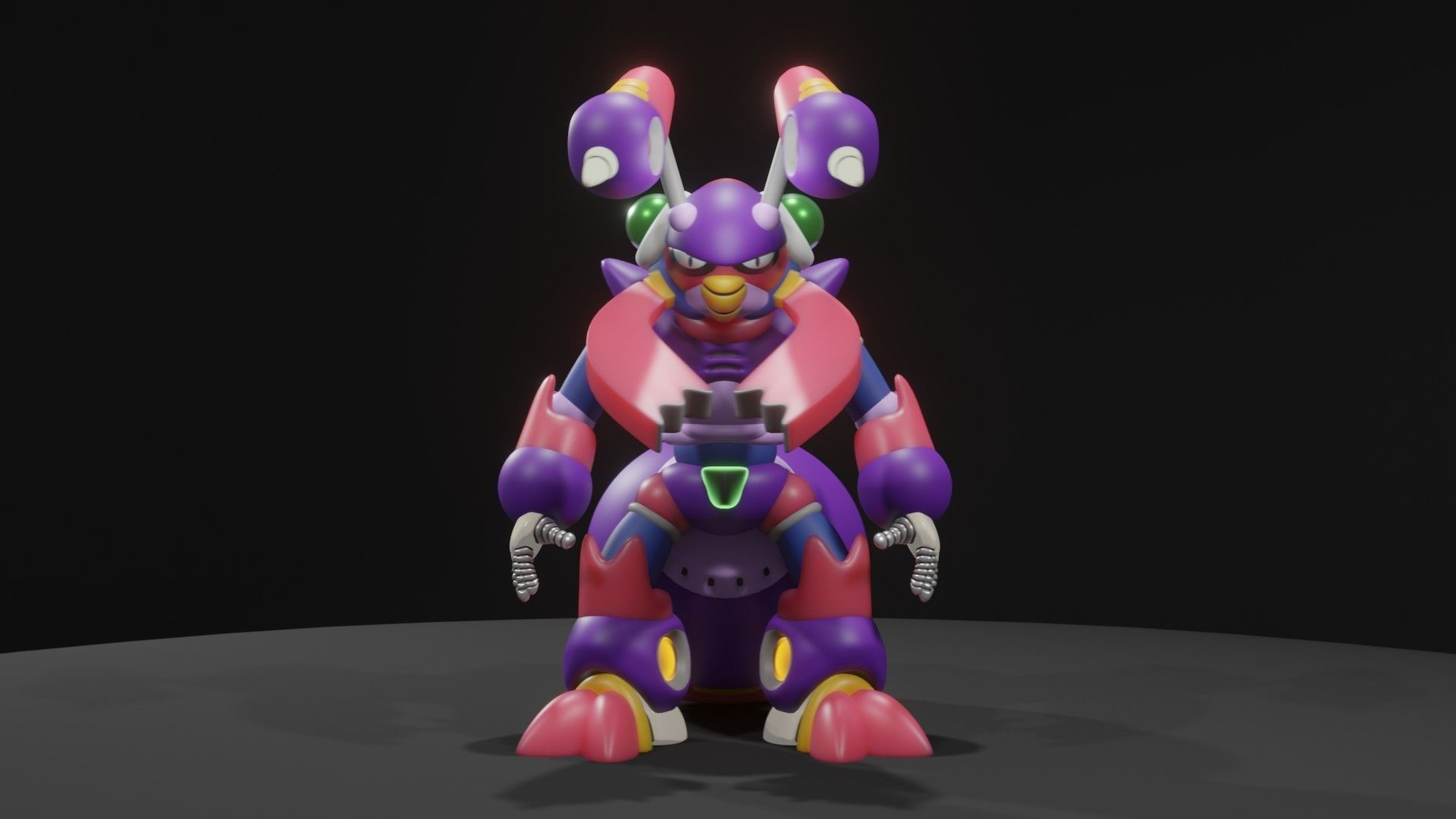 Gravity Antonion 3D model_2