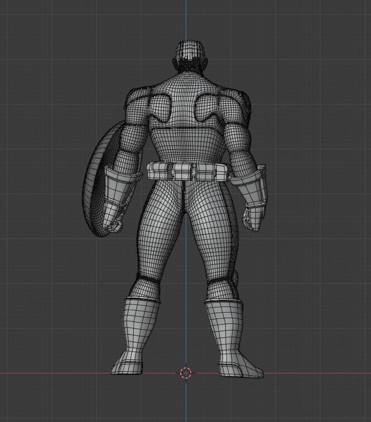 Captain America- MARVEL 3D model_7