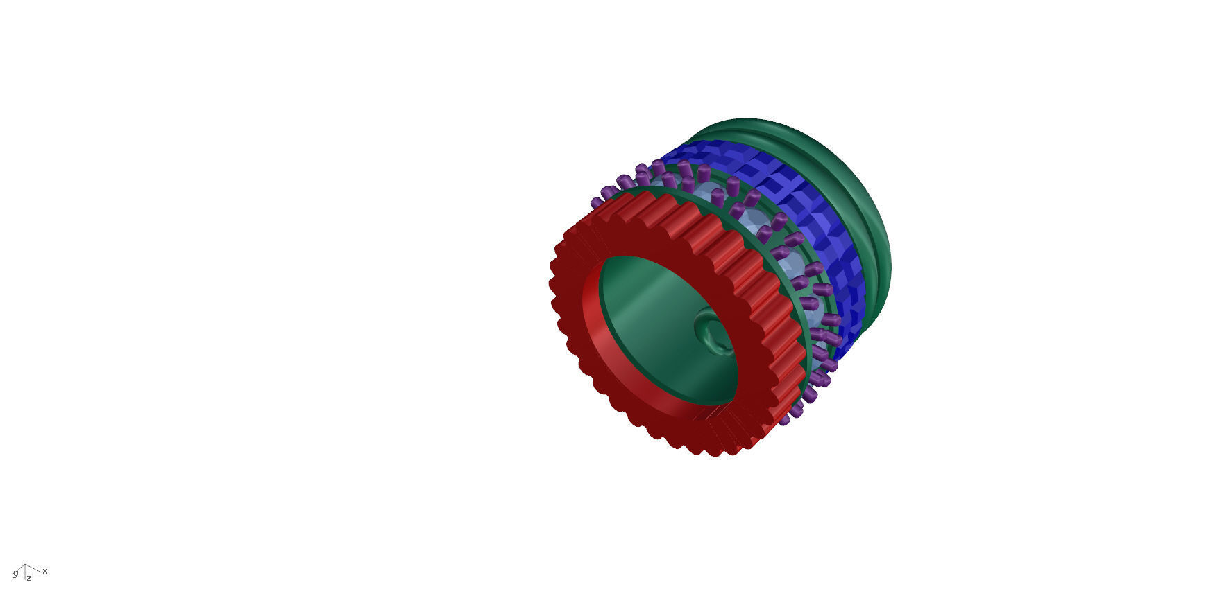 Ring Pendant  3D print model_9