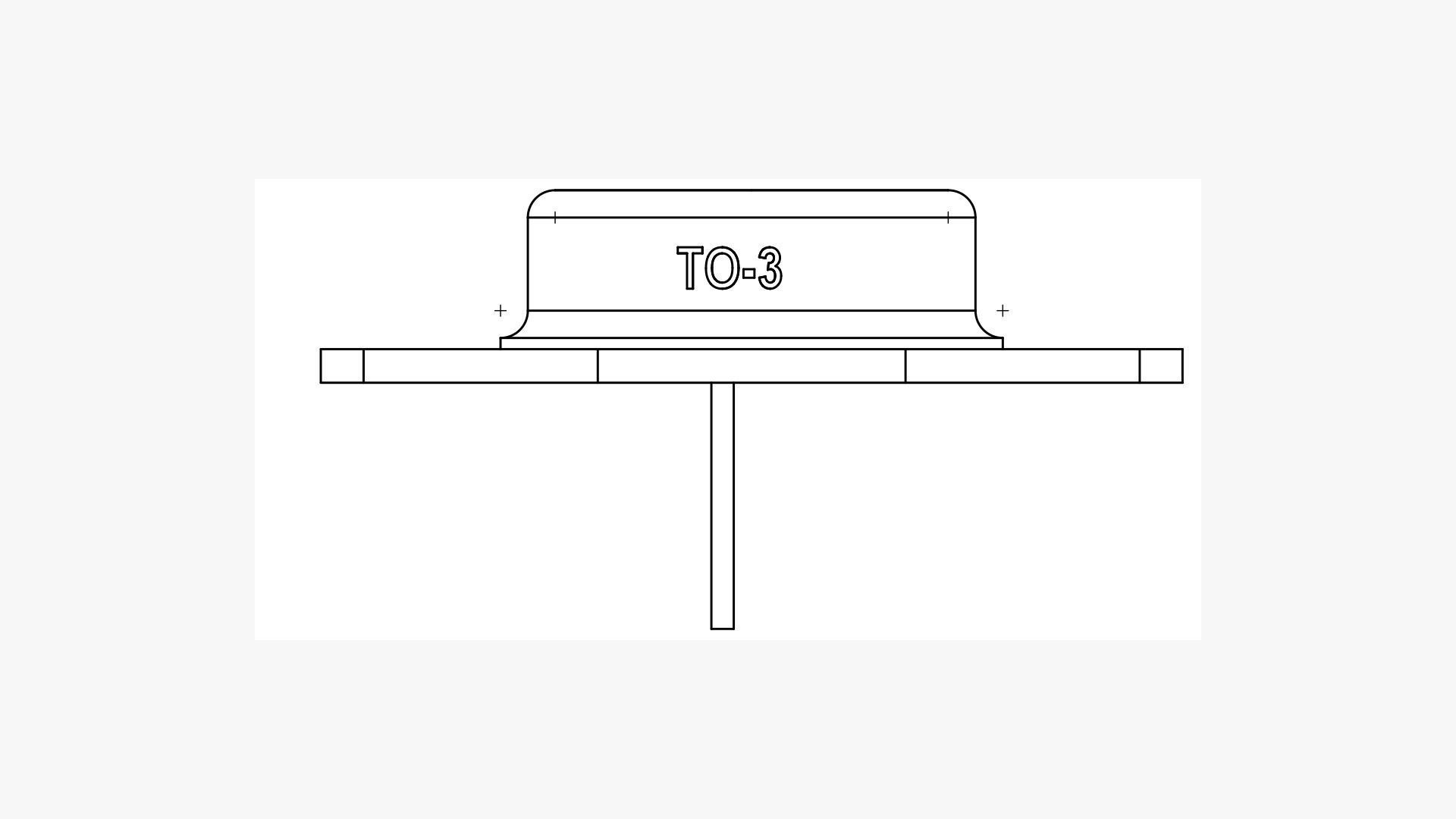 TO3 transistor case 3D model_3