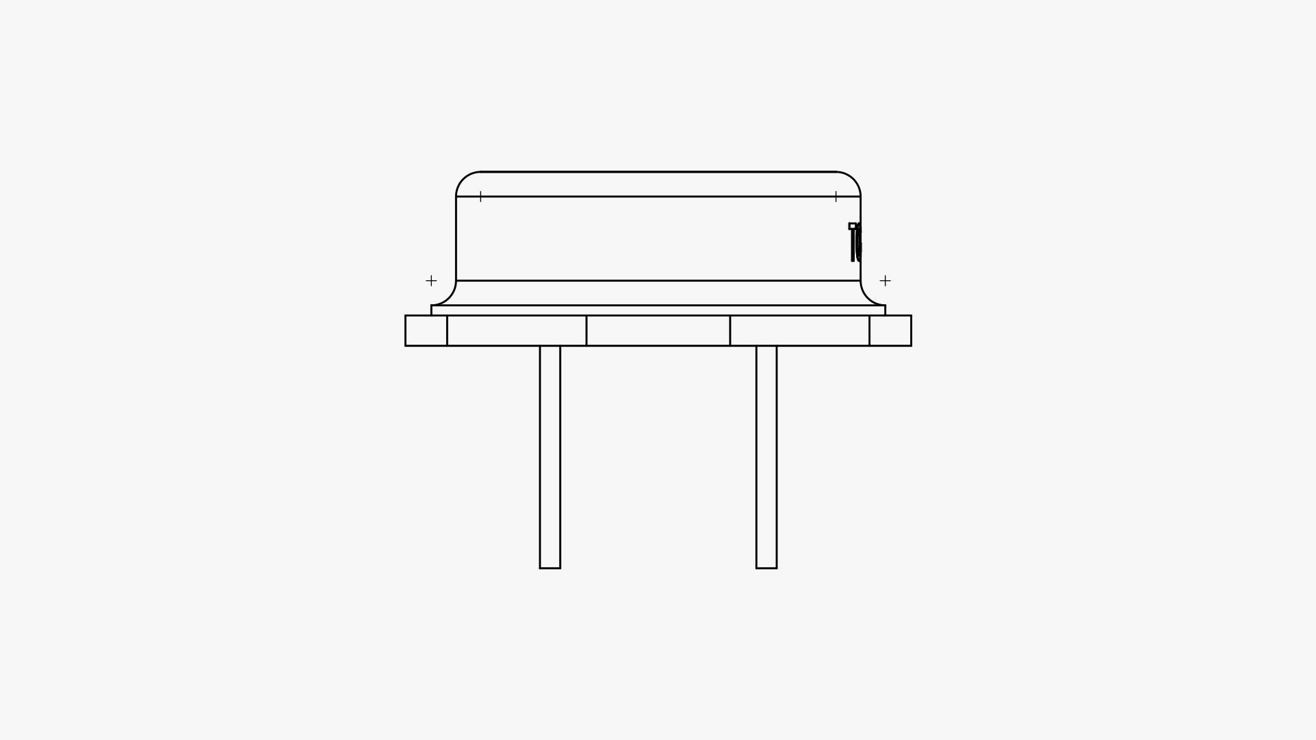 TO3 transistor case 3D model_6