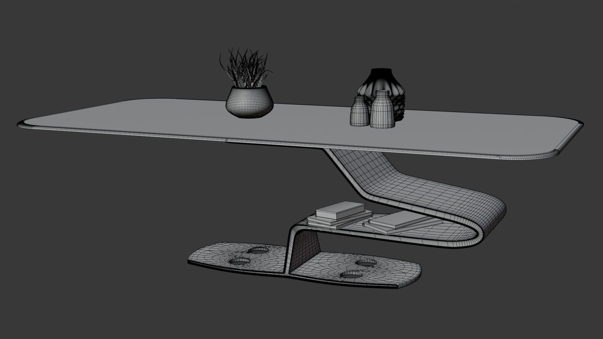Coffee Table PART3 3D model_8