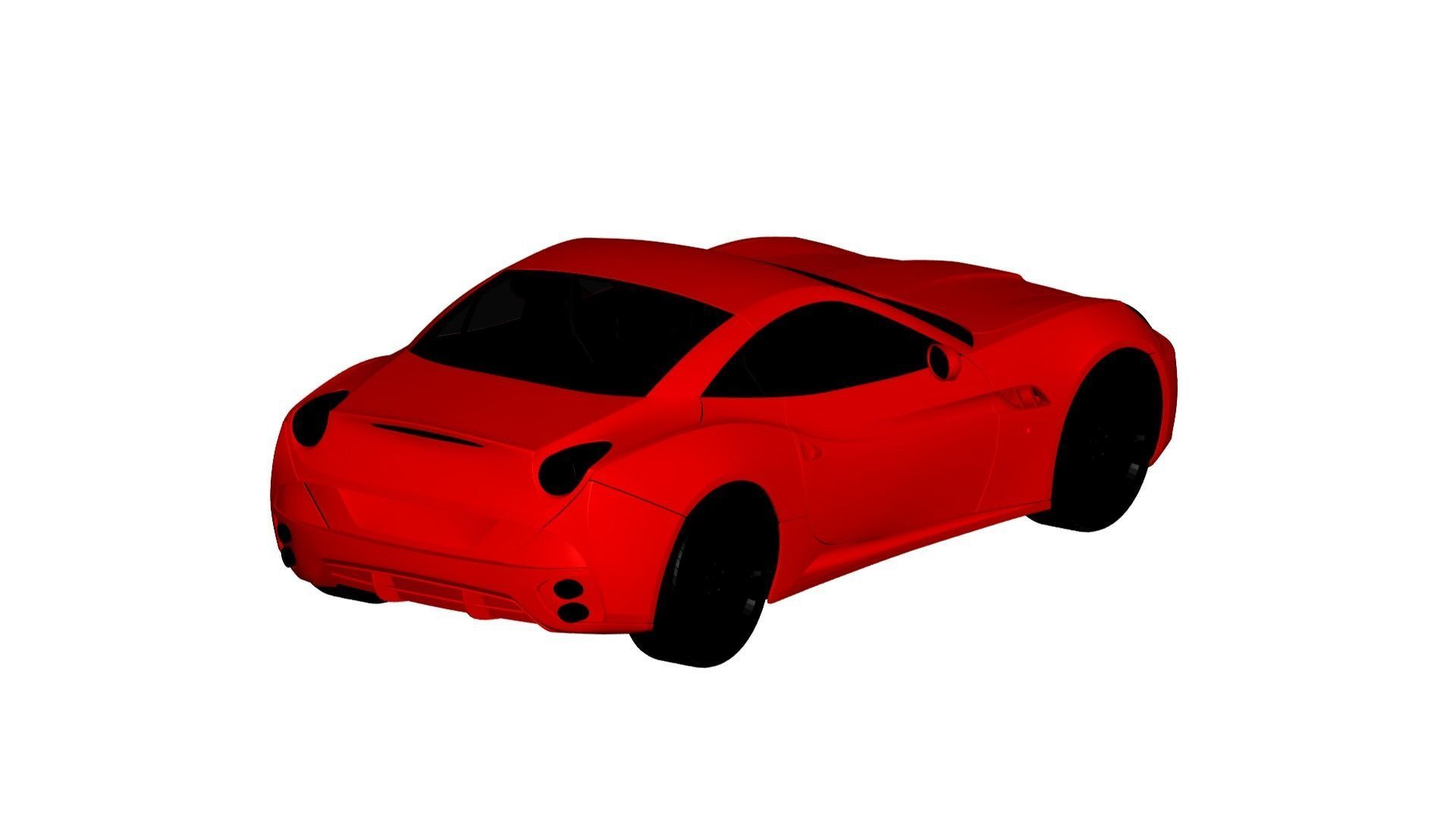 Ferrari California 3D model_1