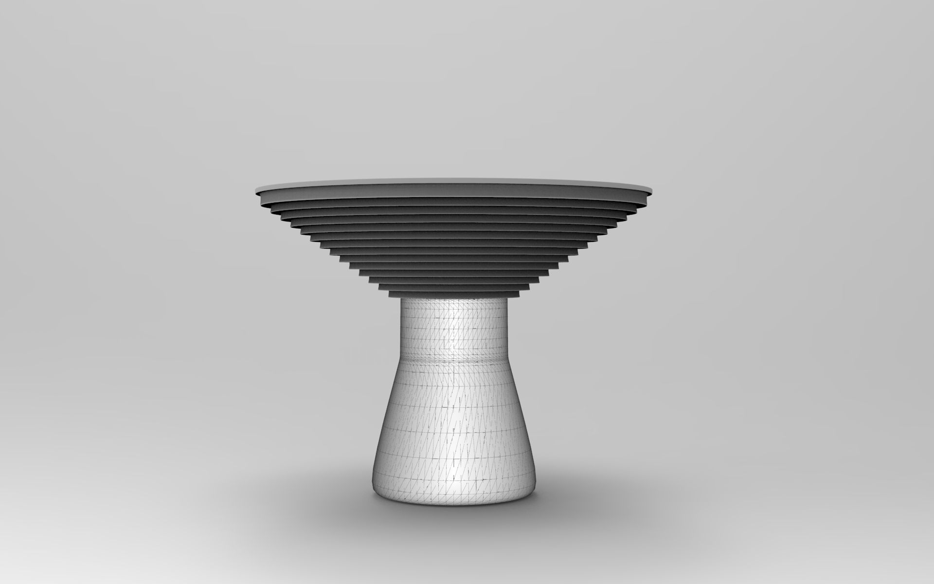 Plug Fruitholder Low-poly 3D model_8