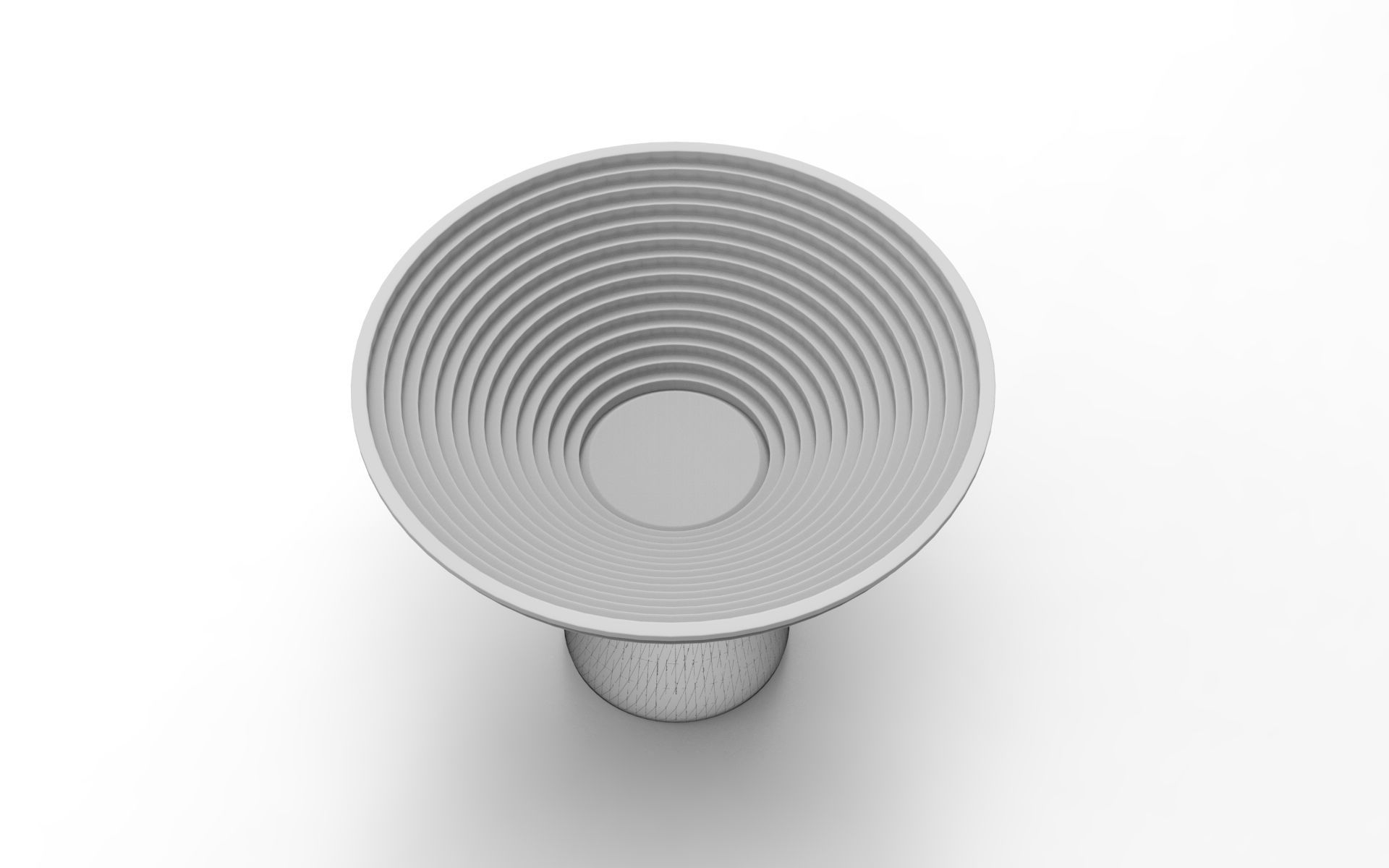 Plug Fruitholder Low-poly 3D model_7