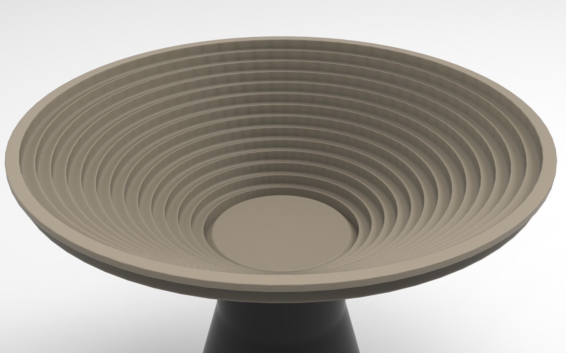 Plug Fruitholder Low-poly 3D model_3