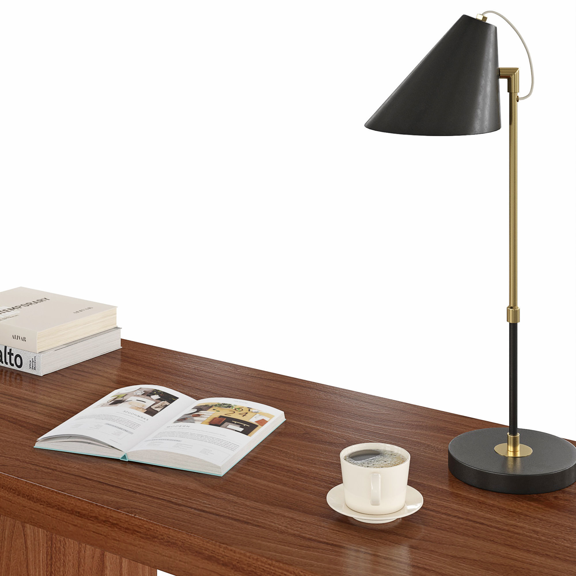 Desk CP1706-DK 3D model_3