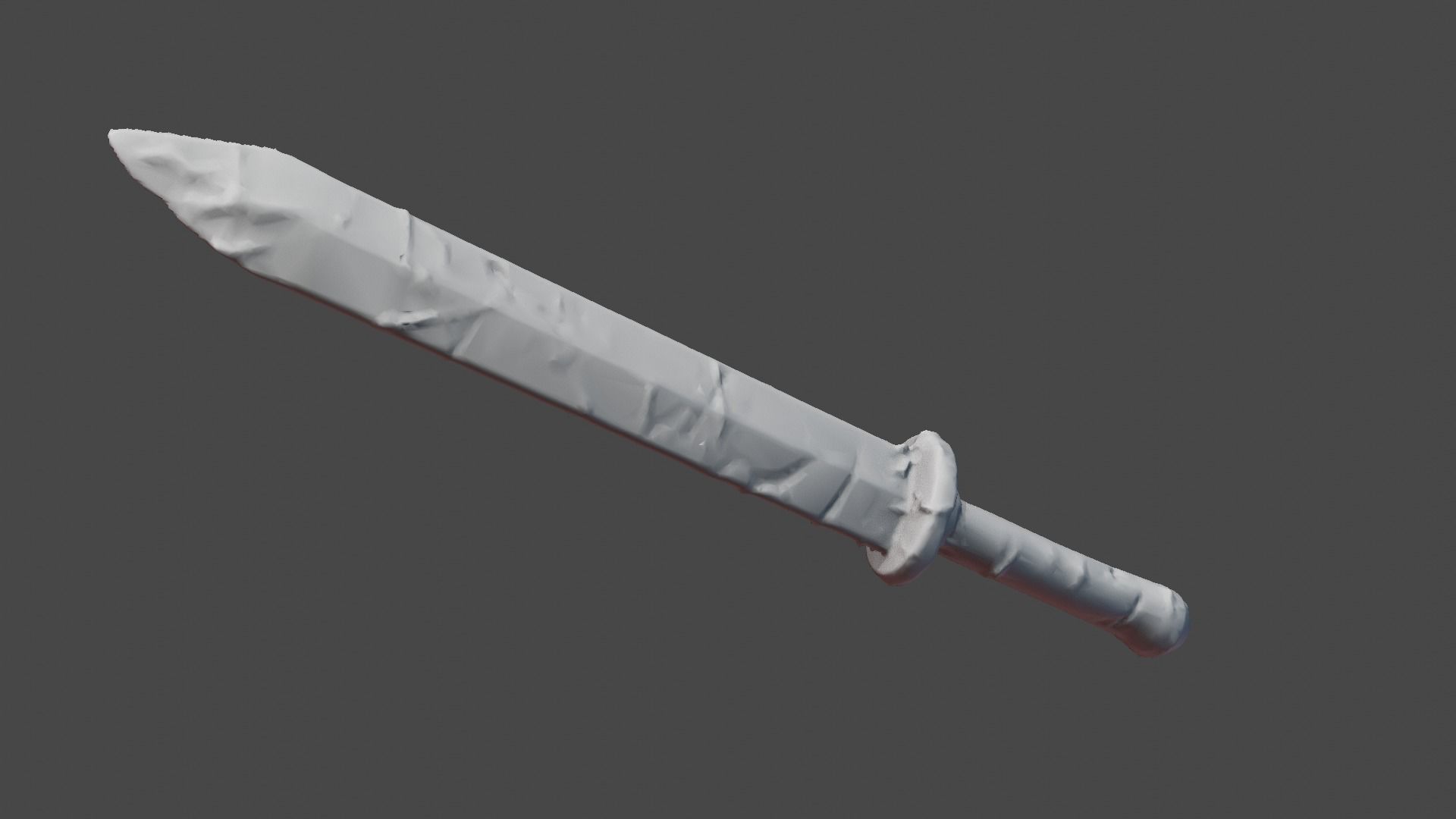 Gladius Sword 3D model_1