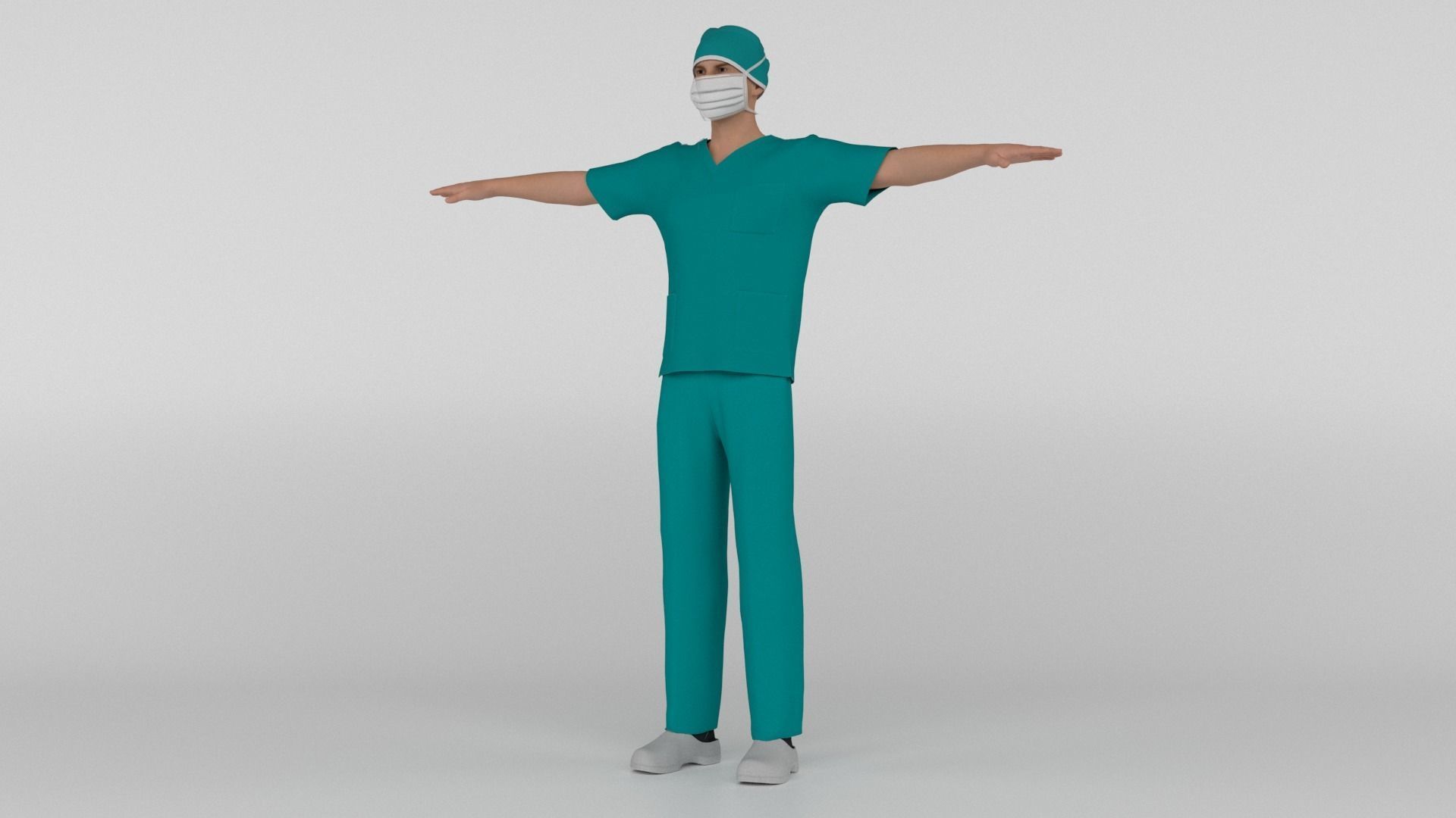 Surgeon 3D model_2