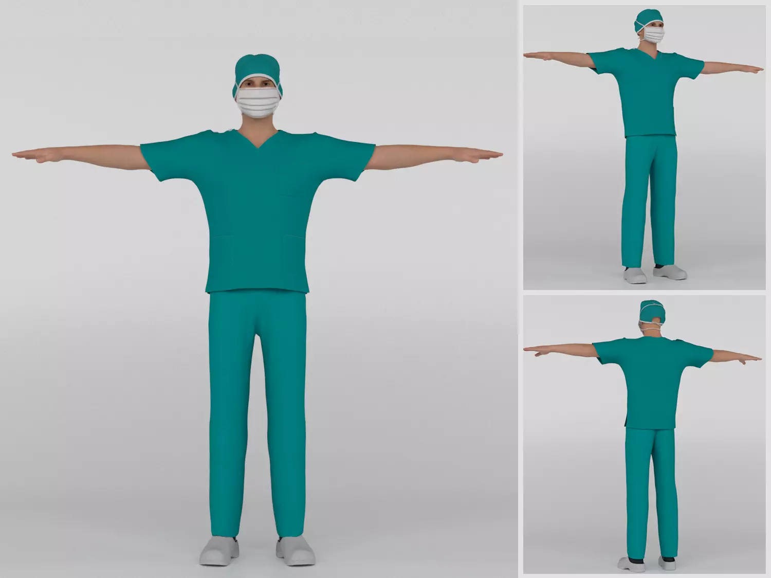 Surgeon 3D model_0