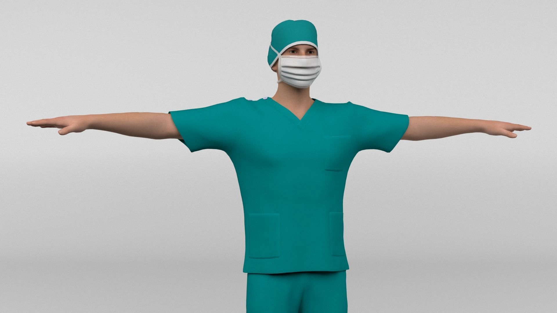 Surgeon 3D model_1