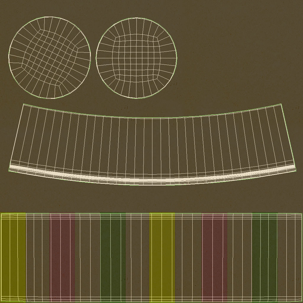 Ice Cream Cup Vanilla 3D model_13