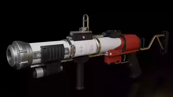 Grenade Launcher Destiny 2 3D model