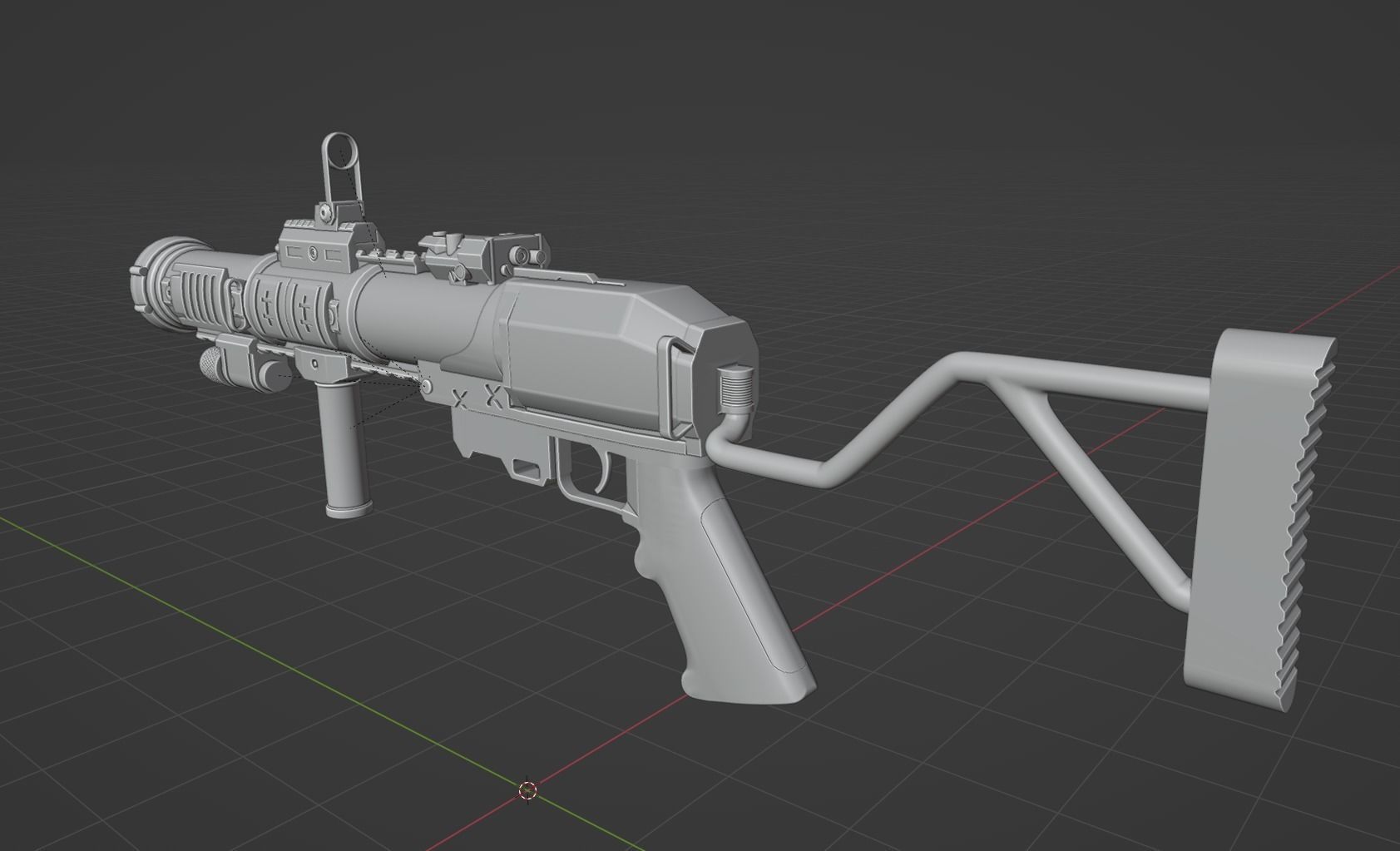 Grenade Launcher Destiny 2 3D model_5
