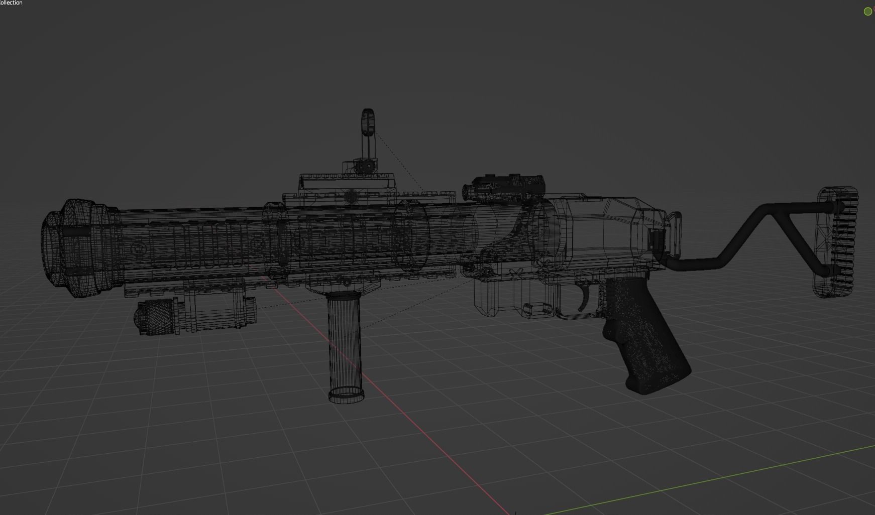 Grenade Launcher Destiny 2 3D model_4