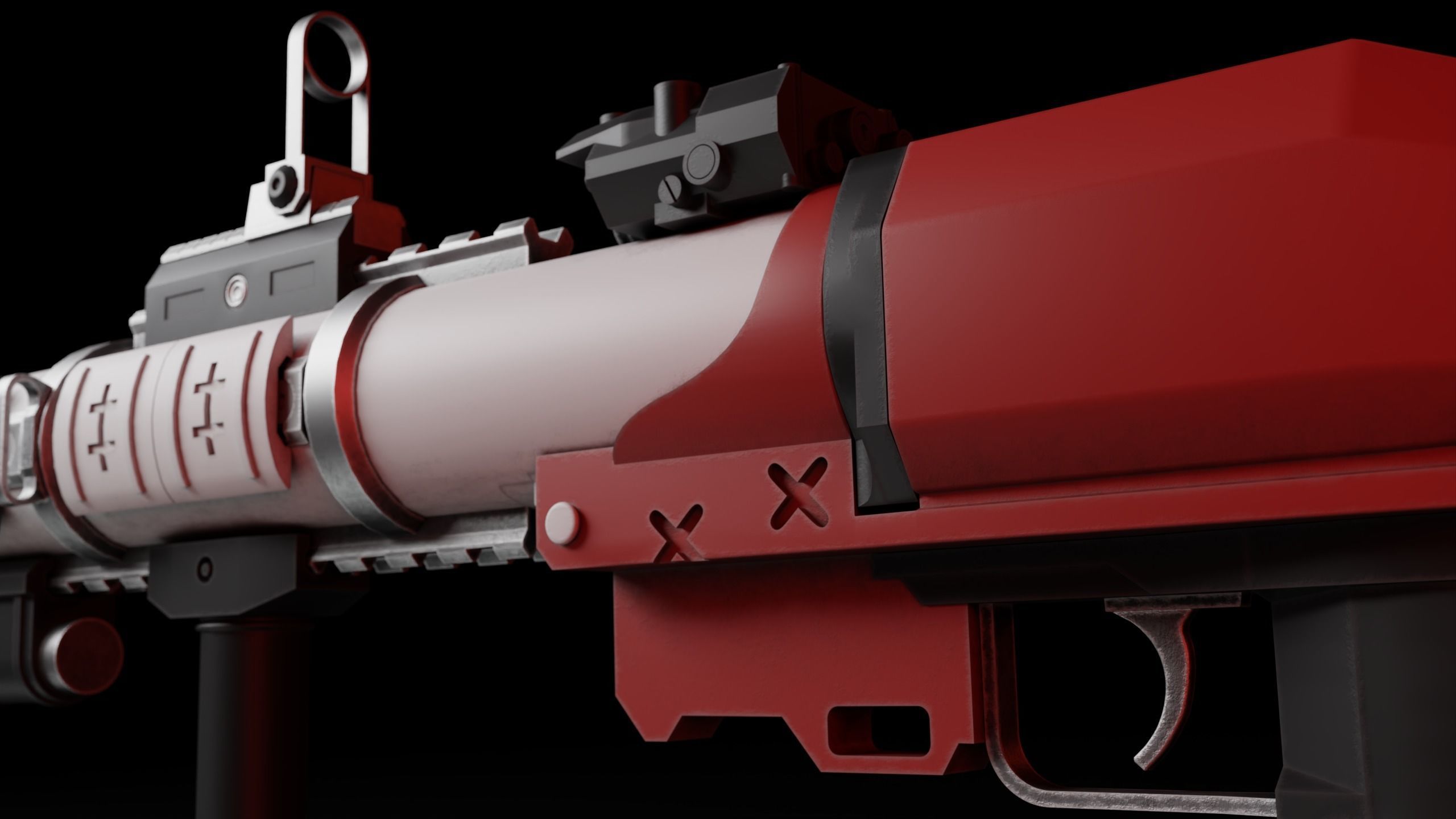 Grenade Launcher Destiny 2 3D model_2