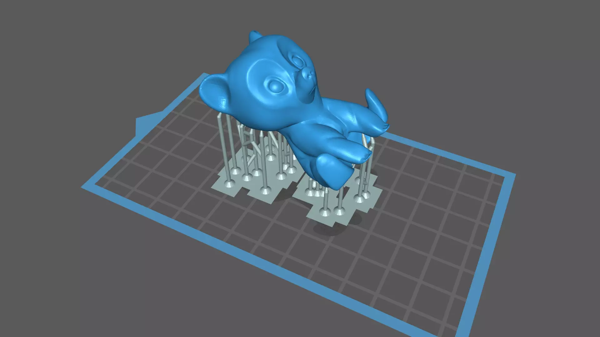 bear ready for 3d printing 3D print model