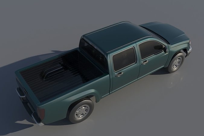 Chevrolet Colorado 2005 Crew Cab 3D print model 5