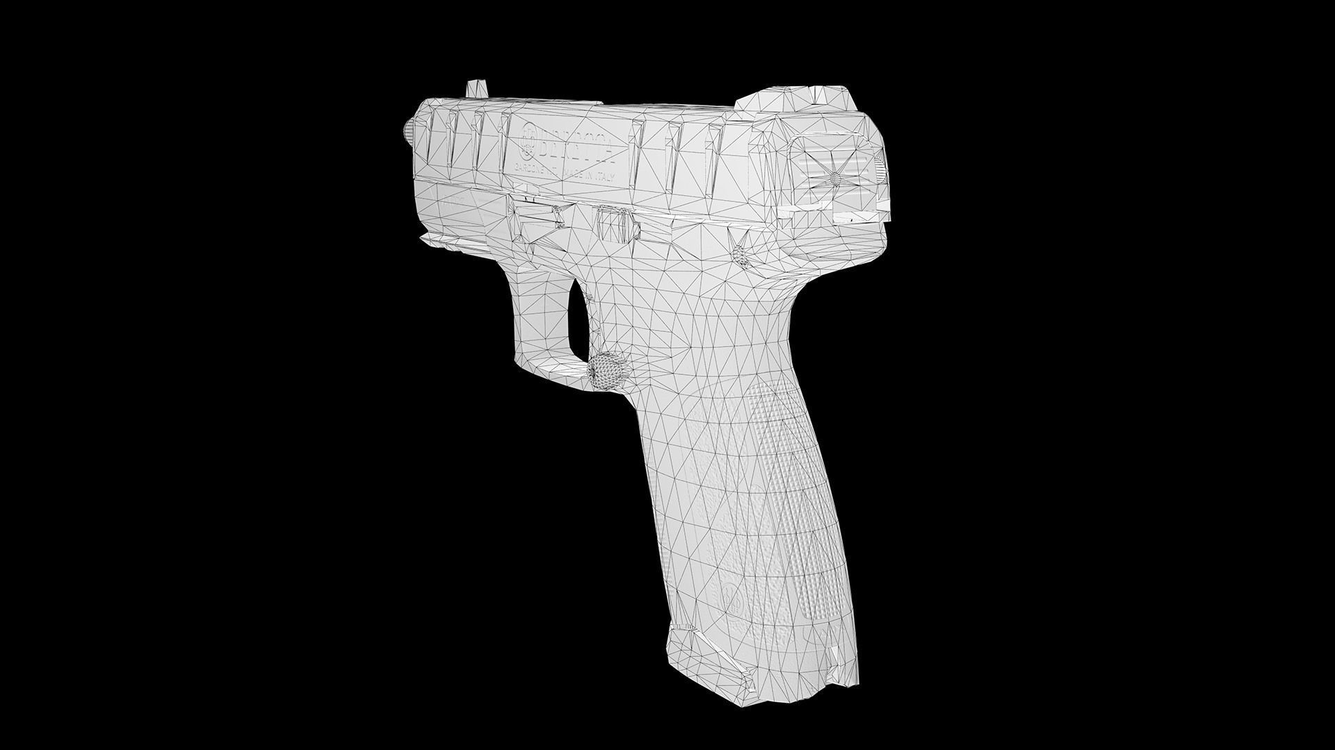 Beretta APX Centurion Low-poly 3D model_20