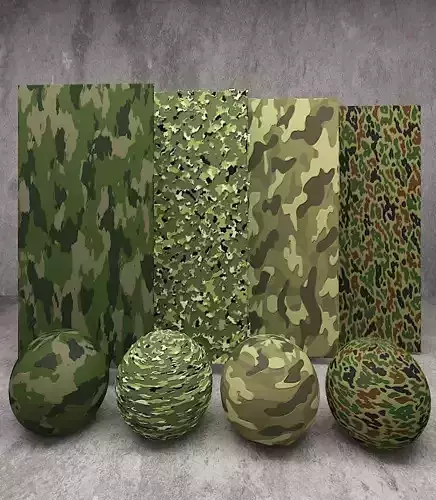 Vray material pack 15 Low-poly 3D model