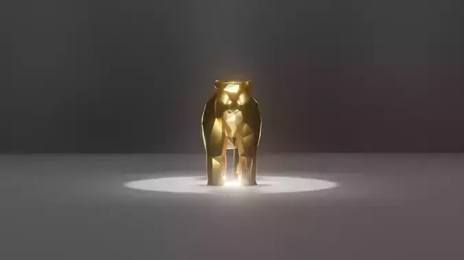 Polygon Bear Low-Poly 3D Model