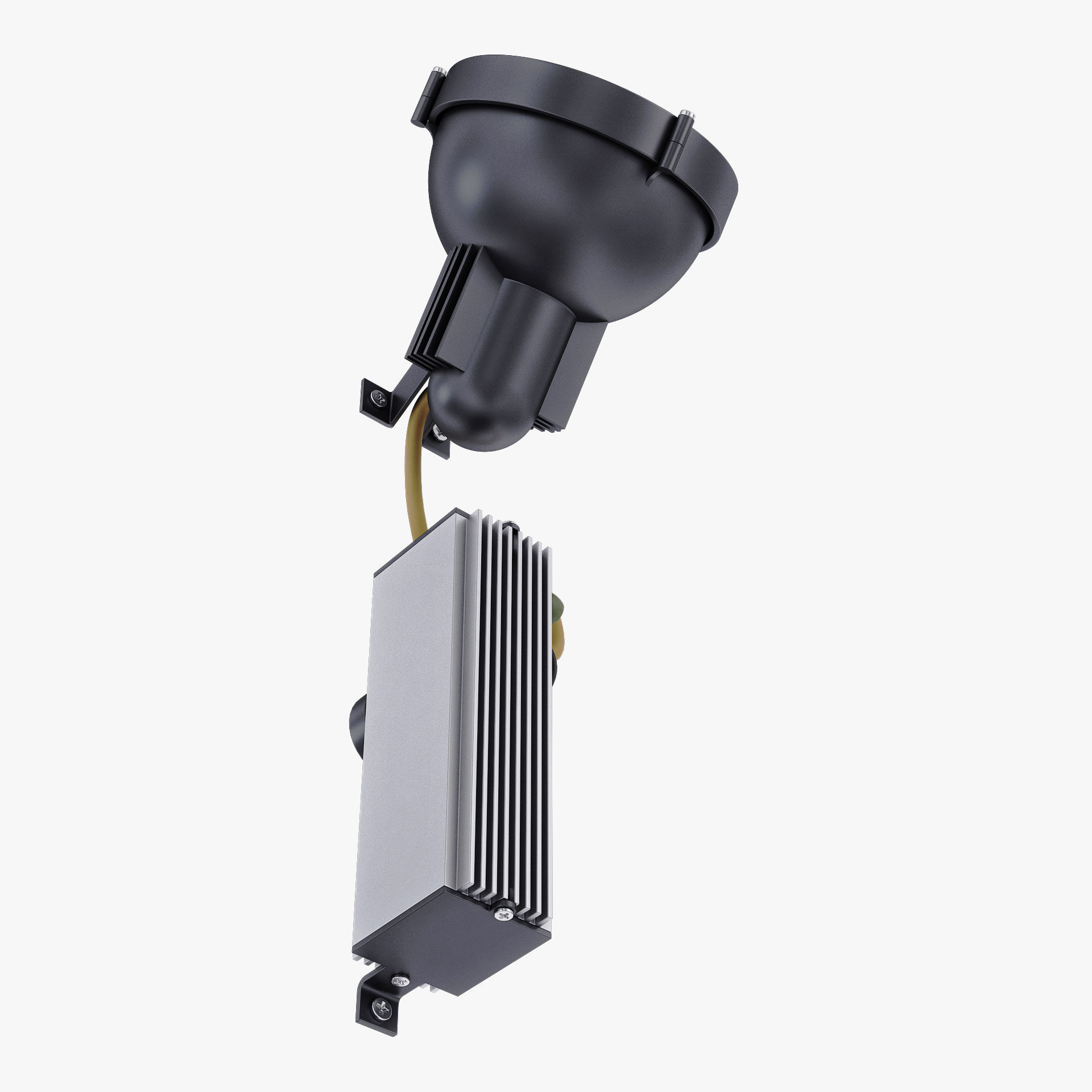 Floodlight v 1 spotlight 3D model_2