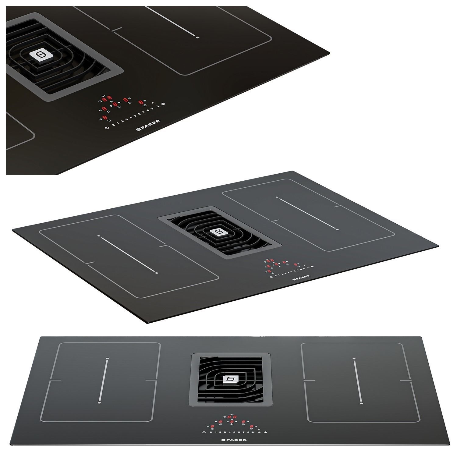 Faber Appliance Set 3D model_2