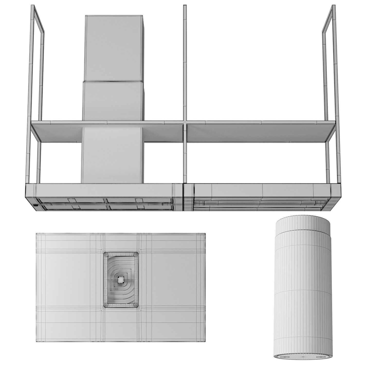 Faber Appliance Set 3D model_4