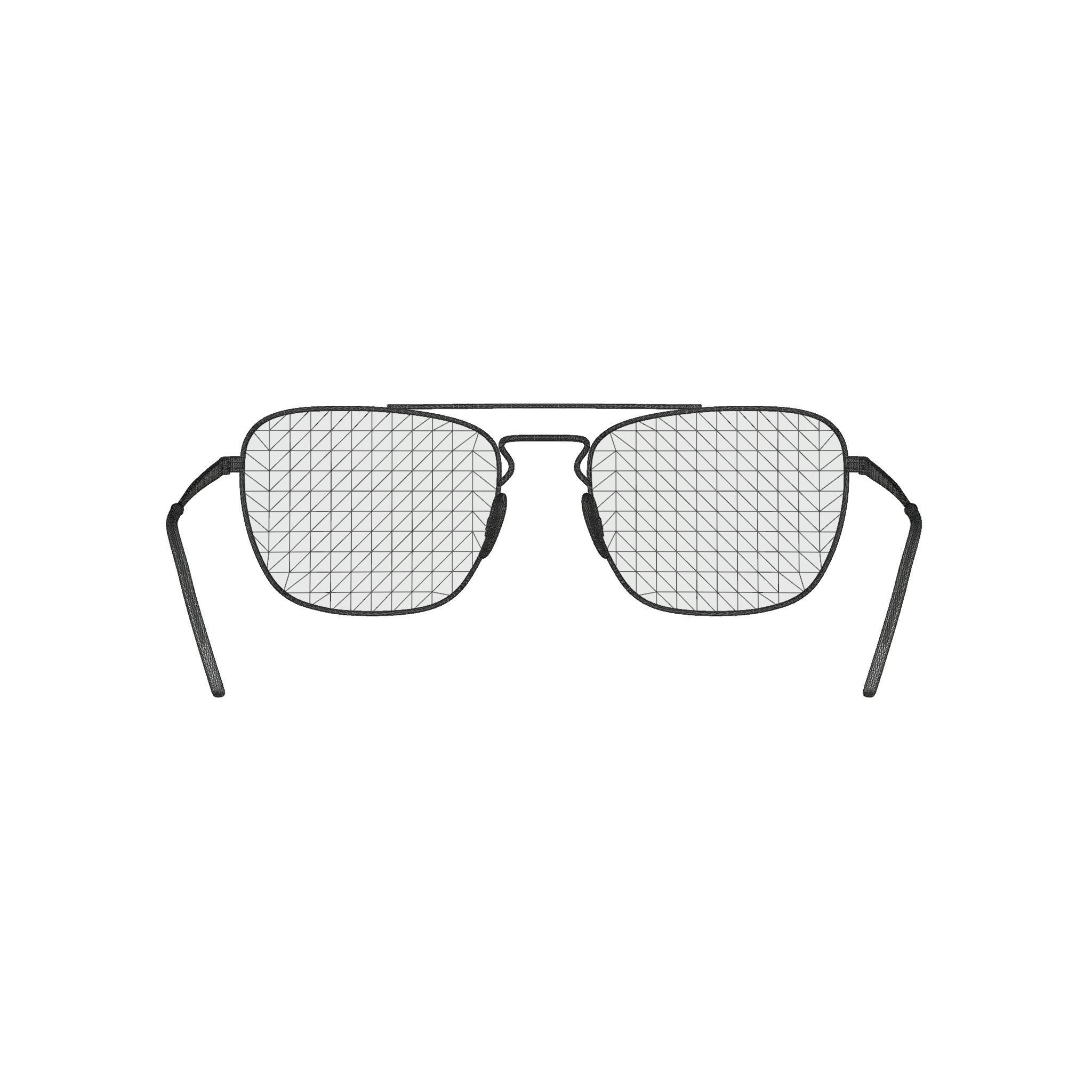 Ray-Ban - RB3588 9062I7 Sunglasses Low-poly 3D model_6