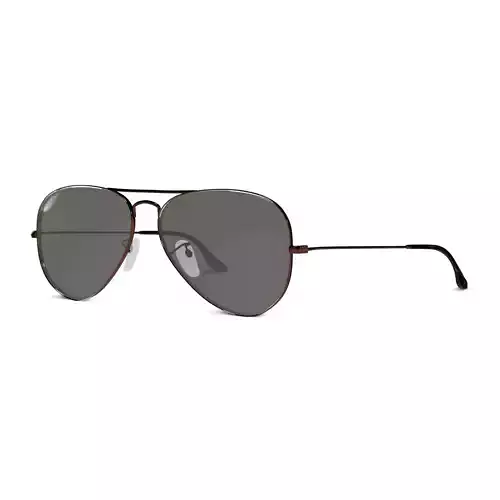 Ray-Ban Aviator - RB3025 918931 Sunglasses Low-poly 3D model