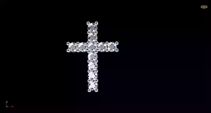 Cross pendant