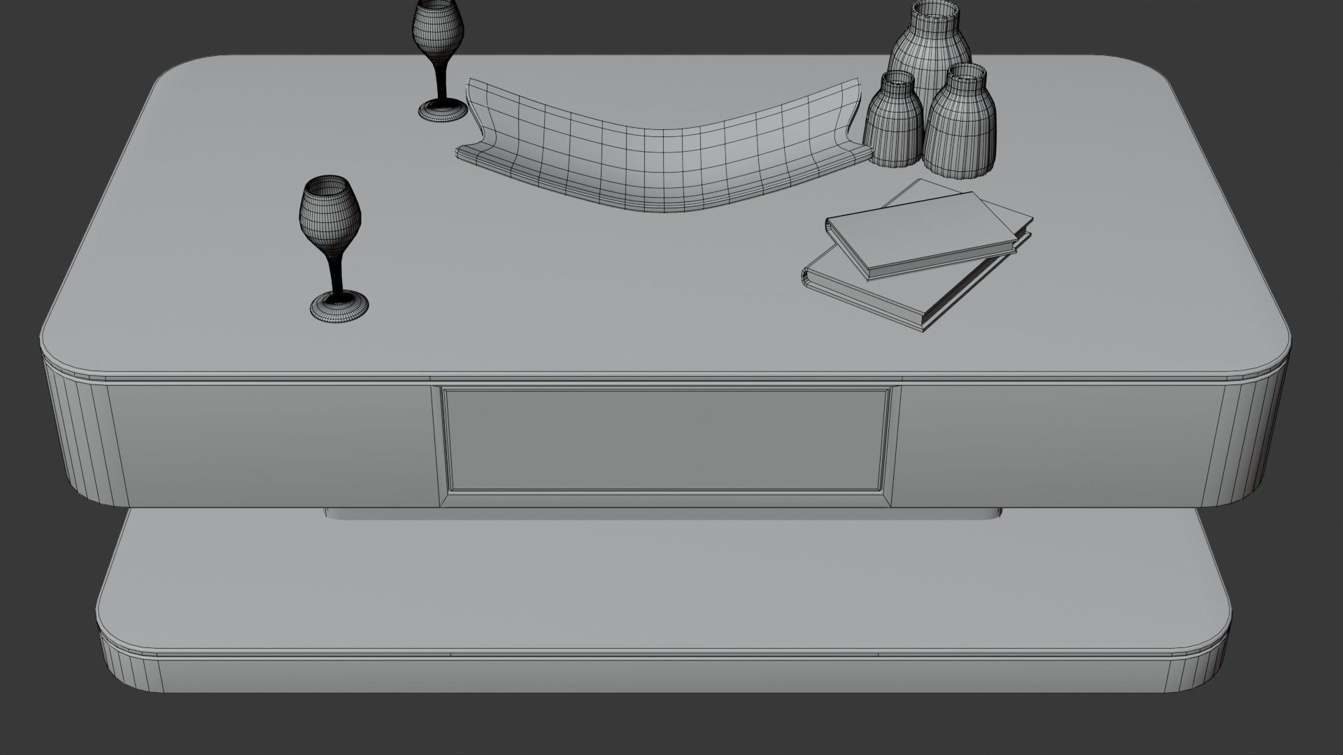 Coffee Table PART4 3D model_9